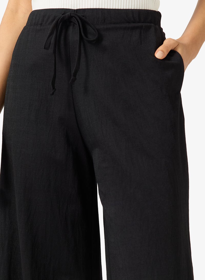 ONLY Casual Relaxed Drawstring Trousers - Image 4