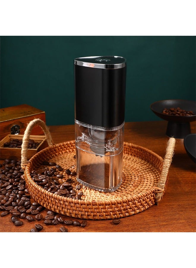 Portable Mini Coffee Grinder, Rechargeable Coffee Grinder, Coffee Bean Grinder with Multiple Fine to Coarse Grind Settings, Conical Ceramic Grinding Core, for Travel, Camping, Office, Espresso, etc  - Image 5