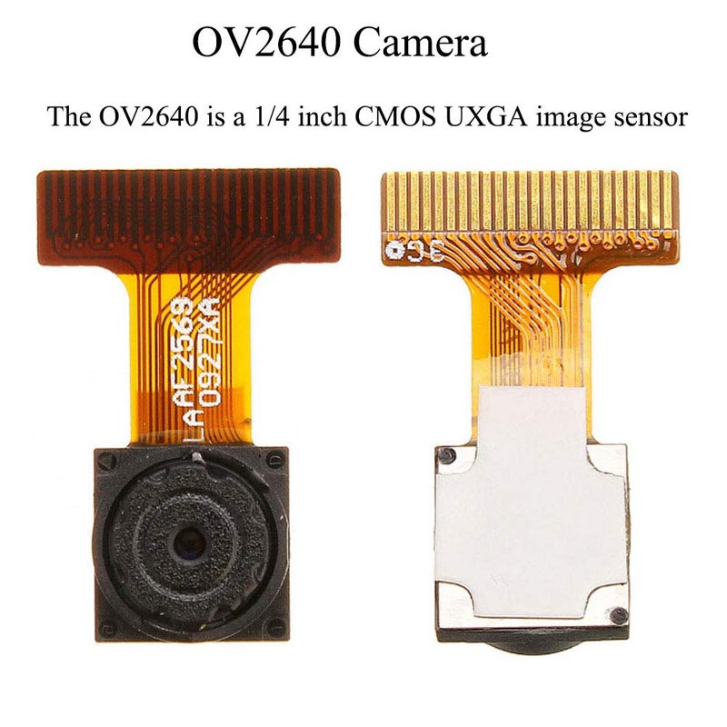 AiTrip 1PCS ESP32-CAM Camera WiFi + Bluetooth Module 4M PSRAM Dual-core 32-bit CPU Development Board with OV2640 2MP Camera Module Support Image WiFi Upload - Image 3