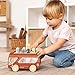 Speedy Monkey Bus Pounding Bench PullAlong Bus with Hammering Activity 8 Wooden Characters Enhances HandEye Coordination Safe Design NonToxic Paint Educational Toy for Kids 25 Years - Image 4