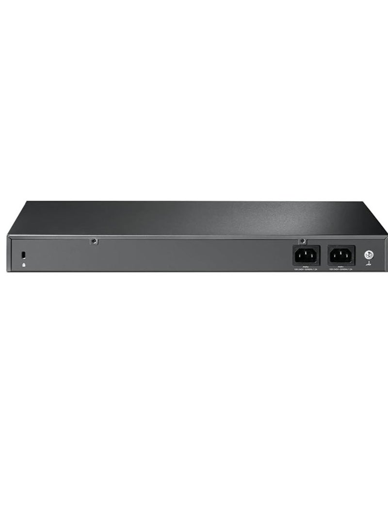 Tp-link Tl TP-Link TL-SX3016F | 16 Port 10G SFP+ Enterprise Level Switch | L2+ Smart Managed | Omada SDN Integrated | IPv6 | Static Routing | L2/L3/L4 QoS, IGMP & LAG | Limited Lifetime Protection  - Image 2