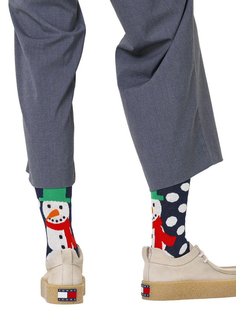 Happy Socks  Jumbo Snowman Sock  | Best Price UAE