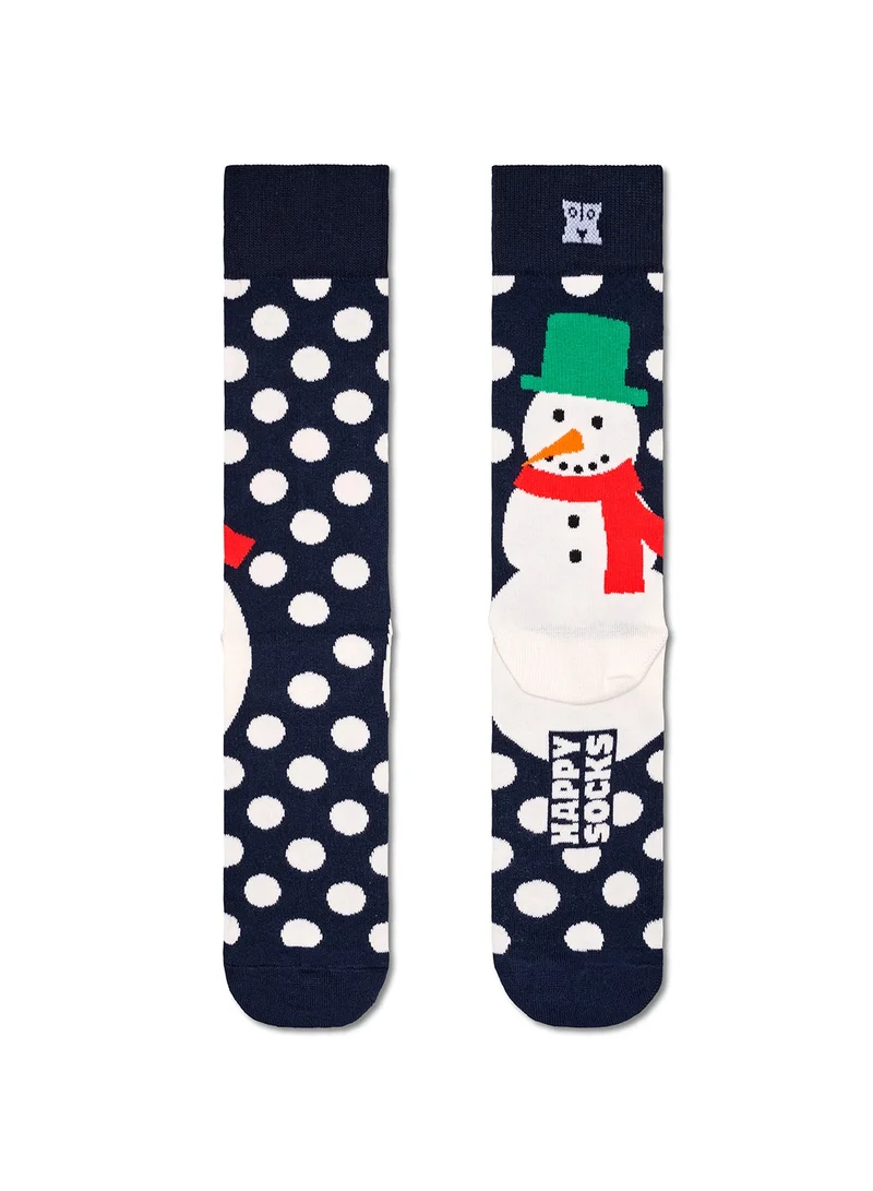 Happy Socks  Jumbo Snowman Sock  | Best Price UAE