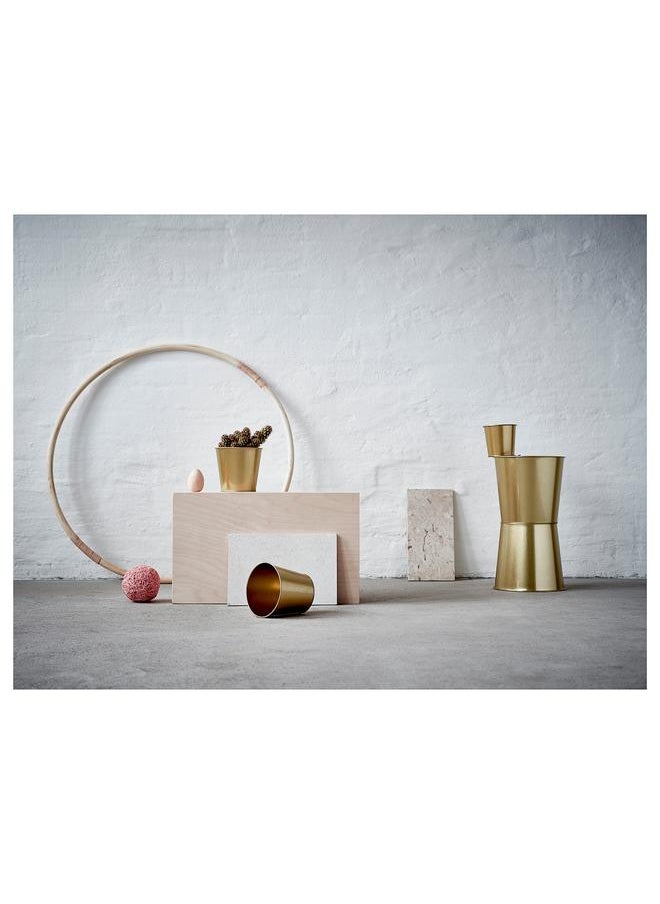 Green Tiger Plant pot, brass-colour, 9 cm  - Image 5