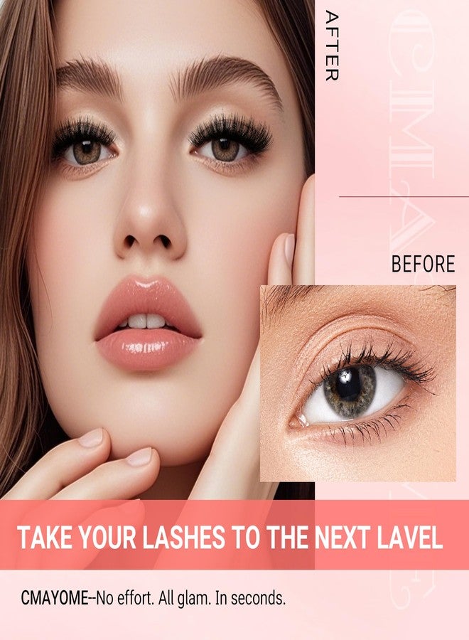 CMAYOME Lash Clusters Kit 640Pcs Eyelashes Clusters Extensions Kit Fluffy Wispy False Eyelashes(30D+40D+50D+60D) DIY Individual Lashes with Bond&Seal,Remover, Tweezers - Image 4