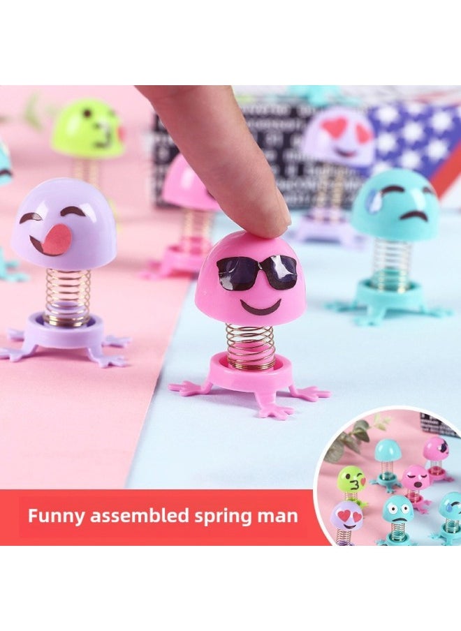 Assembled Mini Dragonfly Butterfly Car Trick Funny Creative Exotic Kindergarten Children's Small Toys Cross-border-Specifications:Assembled Bounce Elf (5000/box)  - Image 1