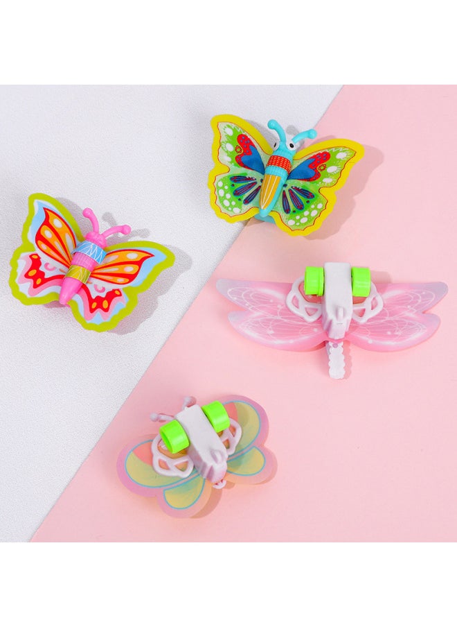 Assembled Mini Dragonfly Butterfly Car Trick Funny Creative Exotic Kindergarten Children's Small Toys Cross-border-Specifications:Assembled Bounce Elf (5000/box)  - Image 4