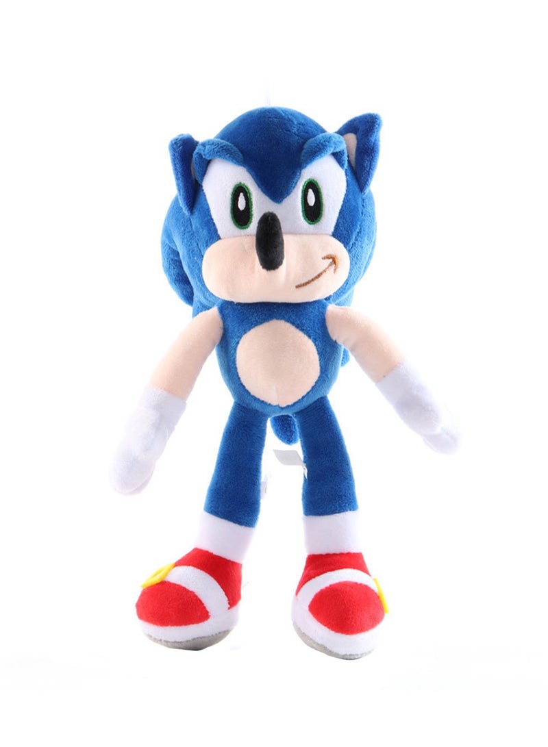 Cartoon Doll Doll Children Cute Anime Plush Toy (Blue Supersonic Mouse) - Image 1