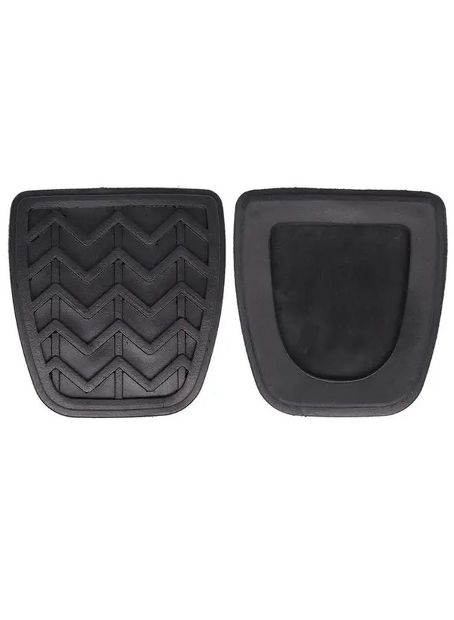 2 Pcs Rubber Brake Clutch Foot Pedal Pad Cover Set for Multiple Car Models - Image 2