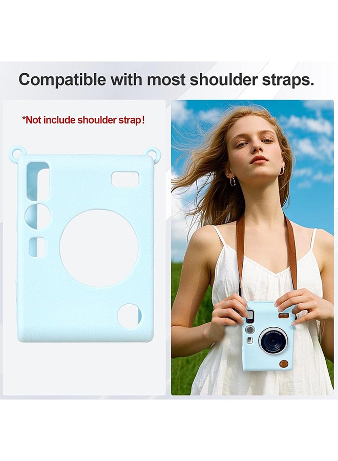 O Ozone Silicone Case for Instax Mini EVO Instant Camera – Soft Rubber Protective Cover, Slim Fit & Lightweight, Shockproof Skin for Mini EVO- Green - Image 4