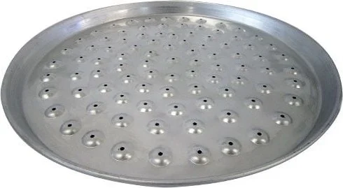Hobs Perforated Aluminum Pizza Tray Pan 42 cm