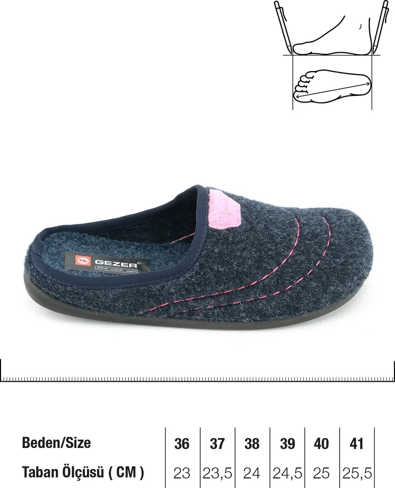 جيزر Women's Winter Home Garden Removable Insole Slippers
