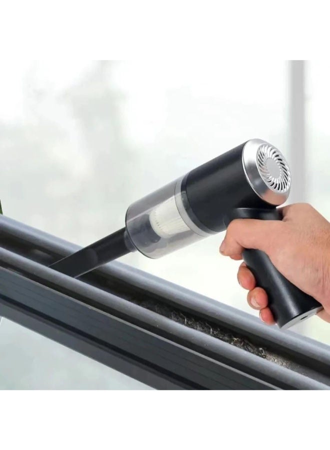 mini ABS multifunctional household car vacuum cleaner convenient wireless wet and dry dust collector for car cleaning - Image 1