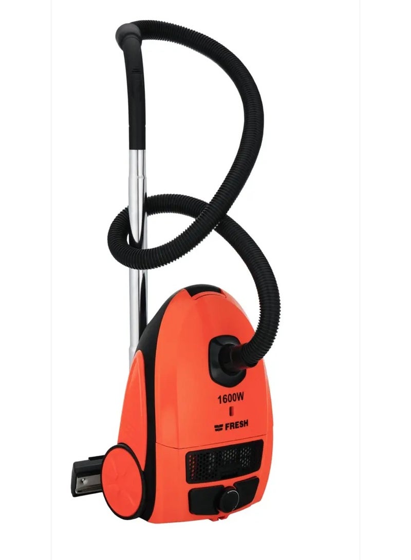Fresh Faster 1600W Vacuum Cleaner - Orange - Image 1