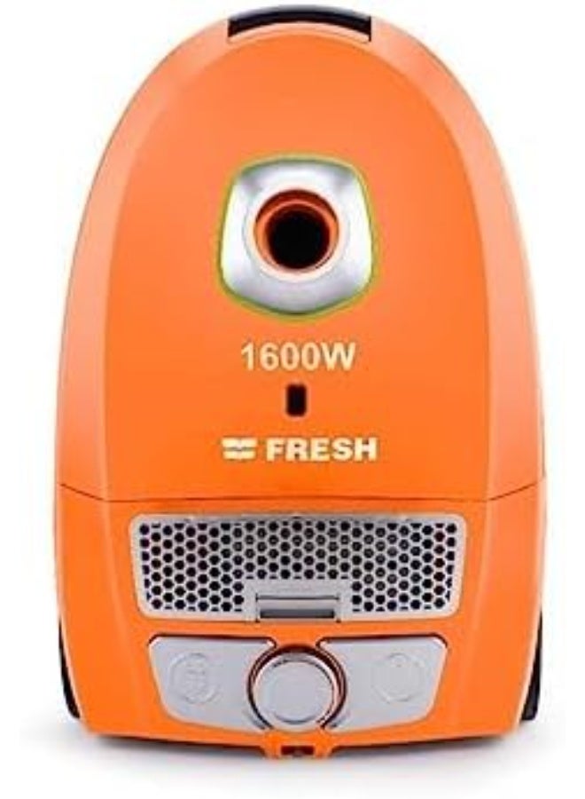 Fresh Faster 1600W Vacuum Cleaner - Orange - Image 2