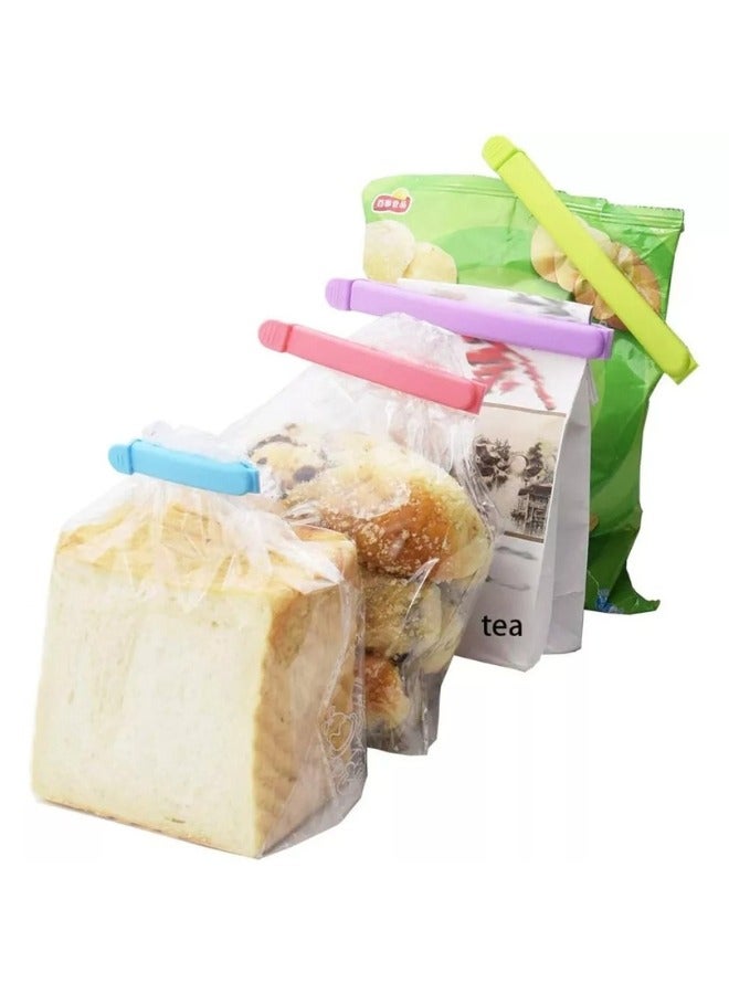 12 pieces of clips for closing bags of various sizes and colors - Image 3