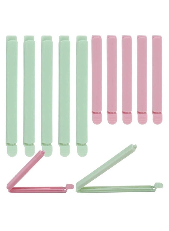 12 pieces of clips for closing bags of various sizes and colors - Image 2