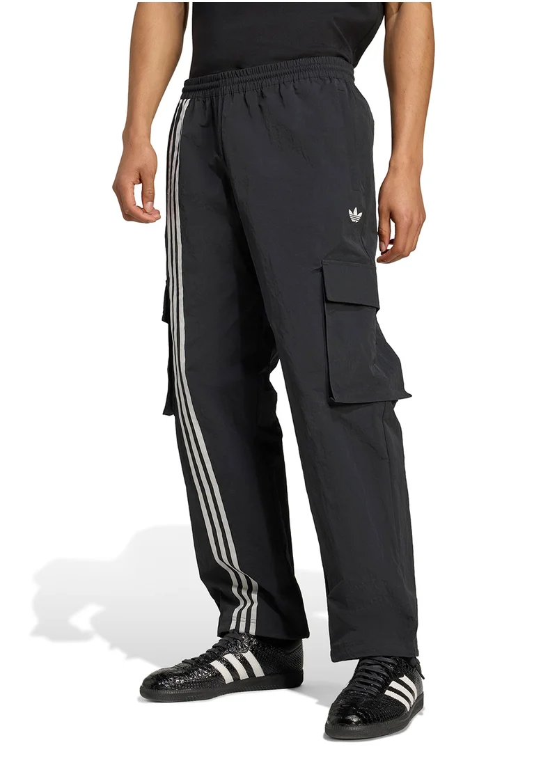 adidas Originals Front Stripes Woven Cargo Pants