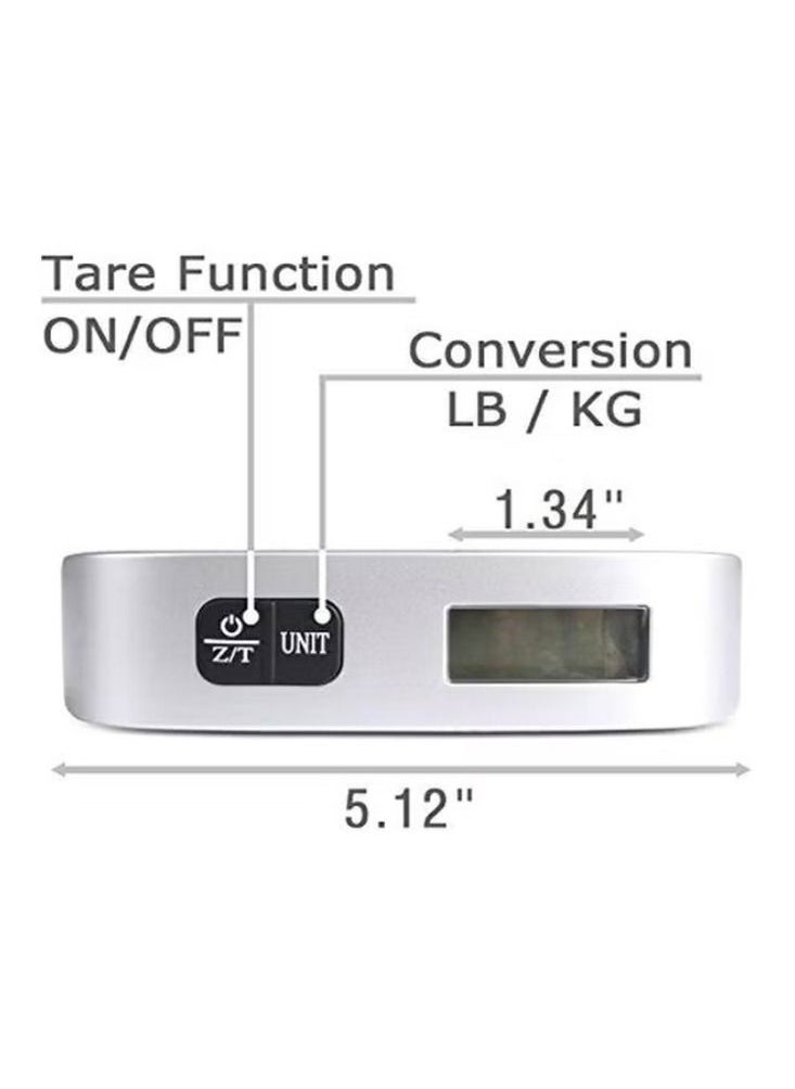 Dreamzon Electronic Luggage Scale Silver/Black  - Image 2