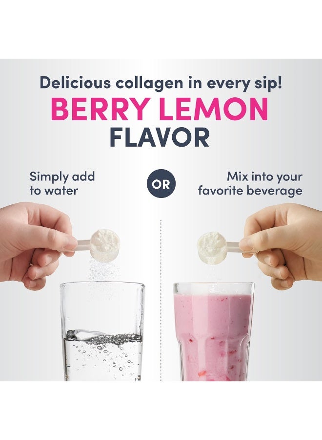 Neocell Super Collagen Peptides Powder (Type 1&3) 10g collagen peptides 6.7 Oz (190g) Berry Lemon Flavor With Other Natural Flavor. Keto certified + Gluten free + GrassFed. - Image 5
