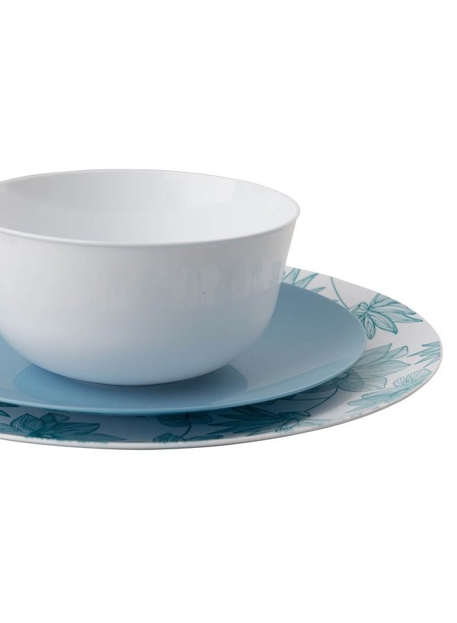 Trendables ™ Premium Trend White Plastic Bowls, Disposable Food Grade Plastic Bowls - 40 Pack - Image 4