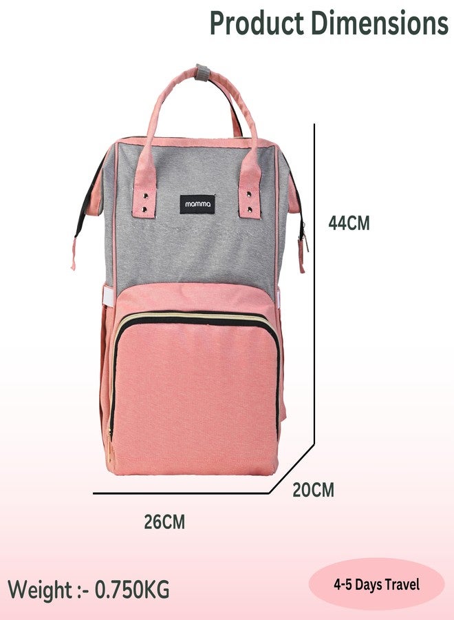 MAMMA Diaper Bag for Mothers for Travel | Baby Bag for Mother Travel, Diaper Bags for Mom and Hospital Bag for Delivery Women Includes Small Diaper Handbag for Day Outings with 9 Month Warranty - Image 5