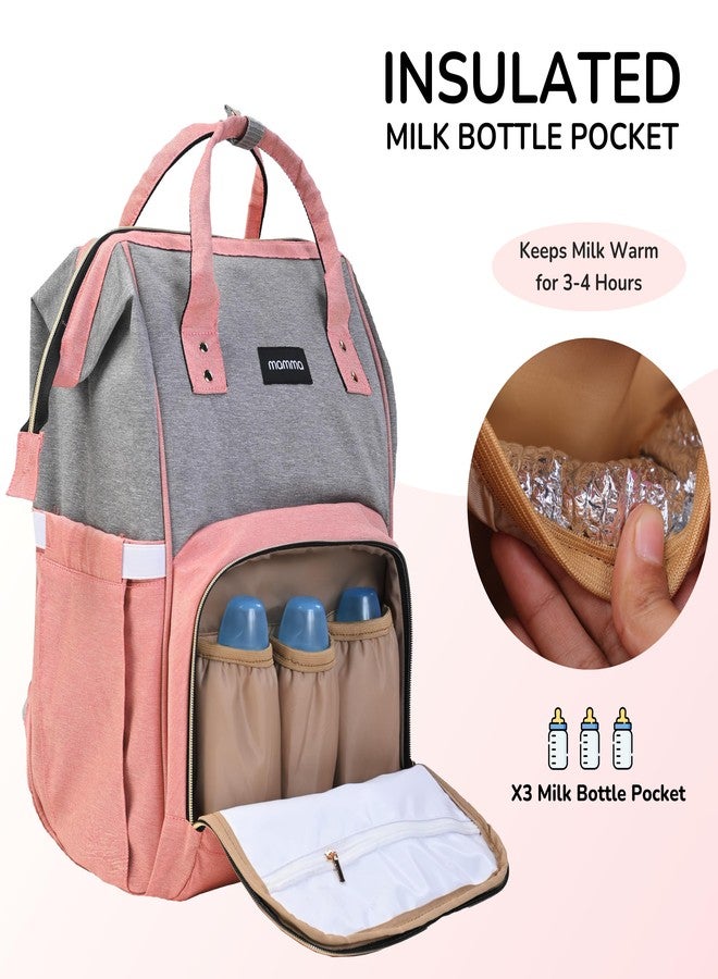 MAMMA Diaper Bag for Mothers for Travel | Baby Bag for Mother Travel, Diaper Bags for Mom and Hospital Bag for Delivery Women Includes Small Diaper Handbag for Day Outings with 9 Month Warranty - Image 4