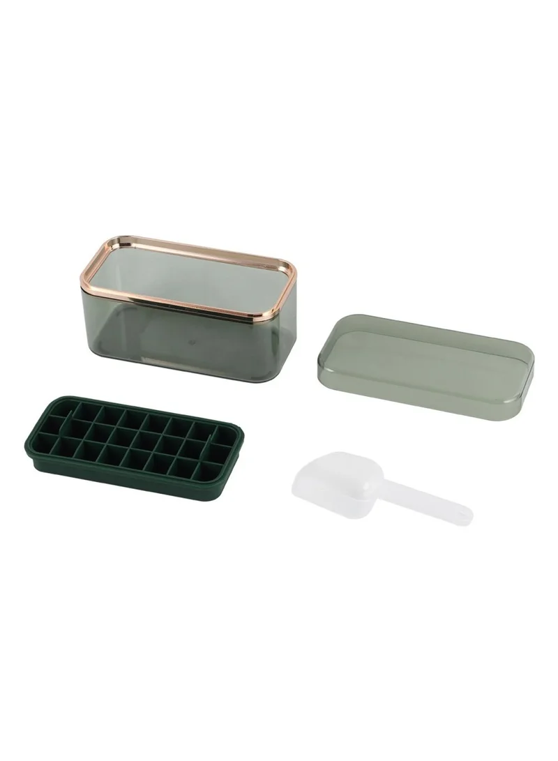 DANUBE HOME Danube Essential 4-Piece Ice Maker Box Set With Lid Light Green 20 X 10 X 10.5 CM