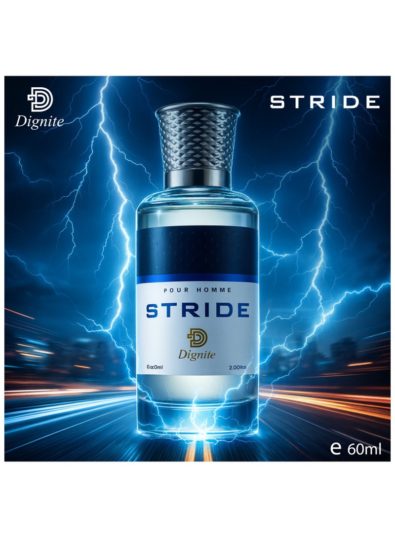 DIGNITE STRIDE 60Ml - EDP - For Him - Image 4