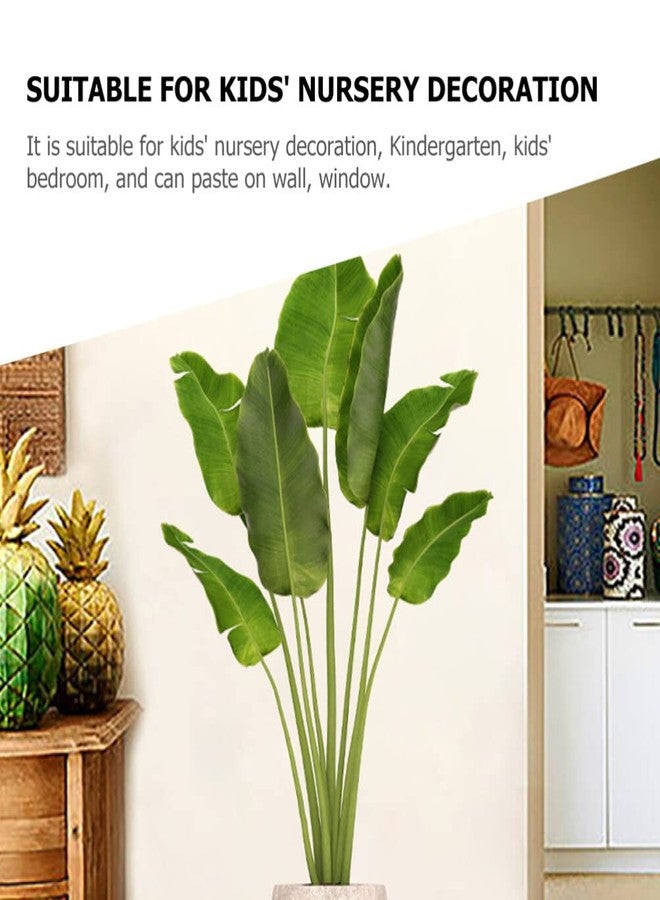 VOSAREA Green Plant Wall Decals 3D Potted Plant Wall Stickers Removable Bonsai Decals DIY Peel and Stick Art Murals for Bedroom Livingroom Office - Image 4