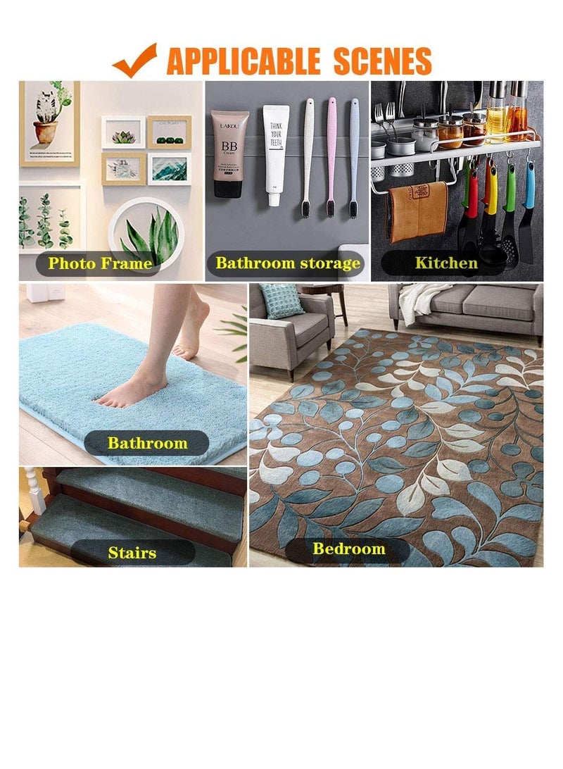 Excefore no Adhesive Tape Nano Tape Multipurpose Double Sided No-Trace Removable Glue Tape Washable Strong Gel Anti-Slip Fixed Adhesive Transparent Multifunctional Nano Tape - Image 4