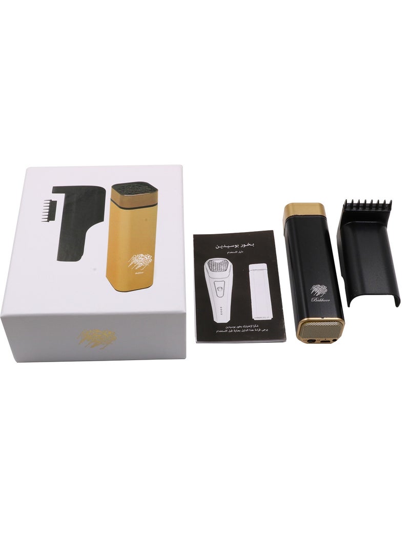 Bakhoor BoSidin Bakhoor Burner for Hair, Electric Bakhoor Incense Arabic Dukhoon Burner, Bakhoor Burner Electric, Bakhoor Burner with Comb - USB Charging - Image 5