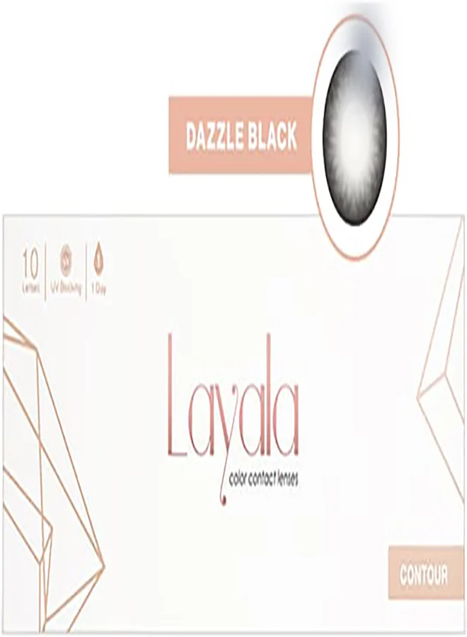 Layala Layala Contour Dazzle Black - Pack of 60