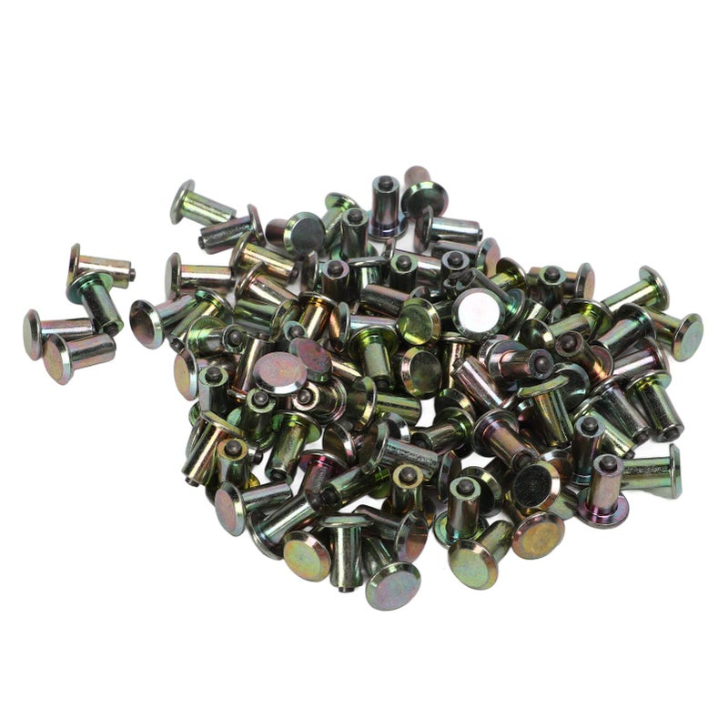 Universal Galvanized Tire Studs 100PCS Reusable Snow Spikes Hard Alloy Core For Icy Roads - Image 2