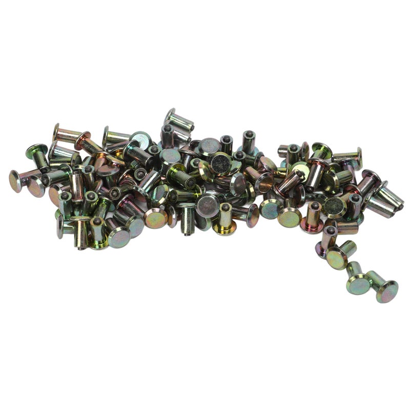 Universal Galvanized Tire Studs 100PCS Reusable Snow Spikes Hard Alloy Core For Icy Roads - Image 4