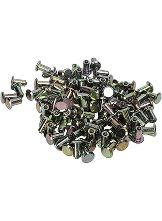 Universal Galvanized Tire Studs 100PCS Reusable Snow Spikes Hard Alloy Core For Icy Roads - Image 1