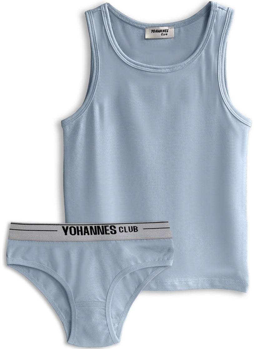 Yohannes Club Girls Cotton Underwear Set Slip Panties and Undershirt  - Image 1