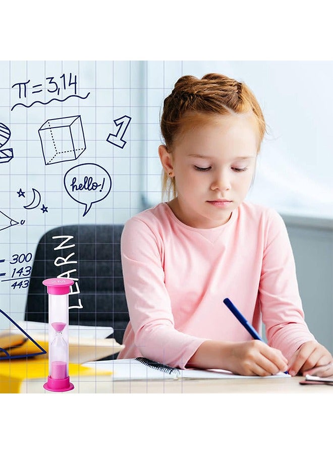 Ant 6-Piece Sand Timer, Colorful Hourglass Timer 30sec / 1min / 2mins / 3mins / 5mins / 10mins Sand Clock Timers for Brushing Children's Teeth Cooking Game School Office - Image 4