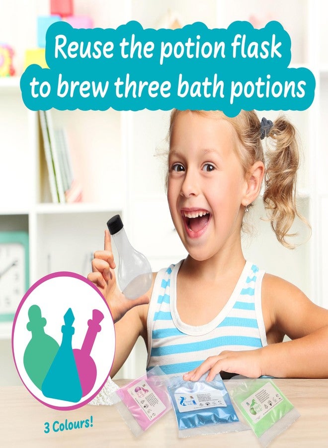 Science4you Bath Potions for Kids +6 - Potions Making Kit, Bath Bombs, Educational Science Kits: 3 Bath Experiments, Stem Toys, Cosmetic Gift Ideal to Birthday, Easter, Christmas for Girls Age 6 7 8+ - Image 5