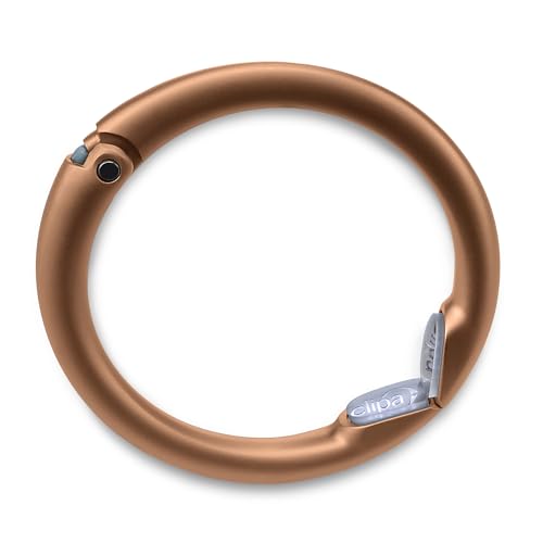 Clipa Bag Hanger - Matte Bronze PVD - The Ring That Opens Into a Hook and Hangs in Just 1/2" of Space, Holds 33 lbs., 3 yr. Warranty - Image 1