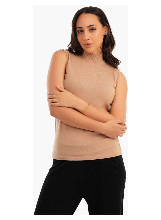 Carina Sleeveless High Neck Pullover - Image 1