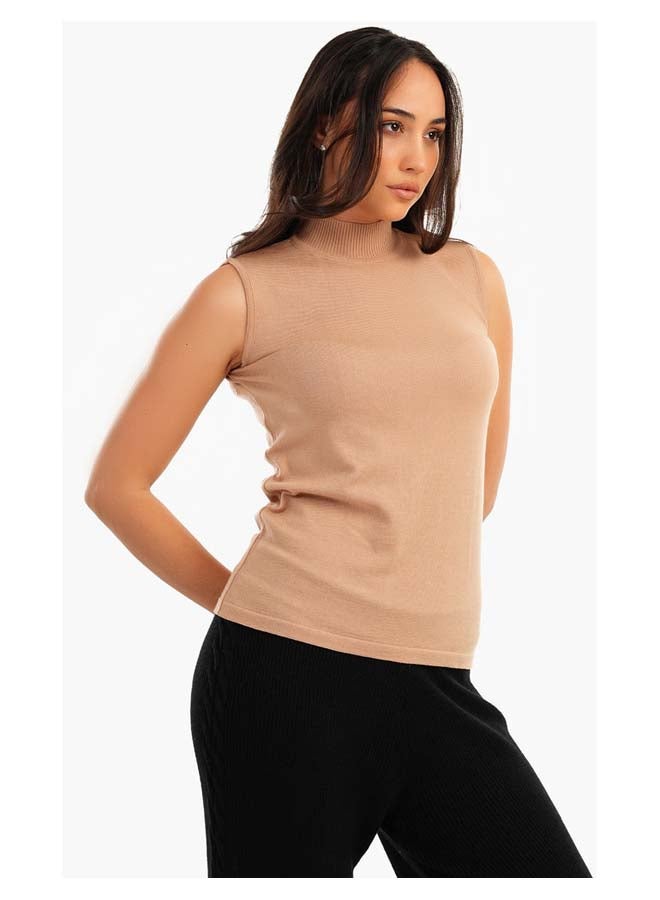 Carina Sleeveless High Neck Pullover - Image 2