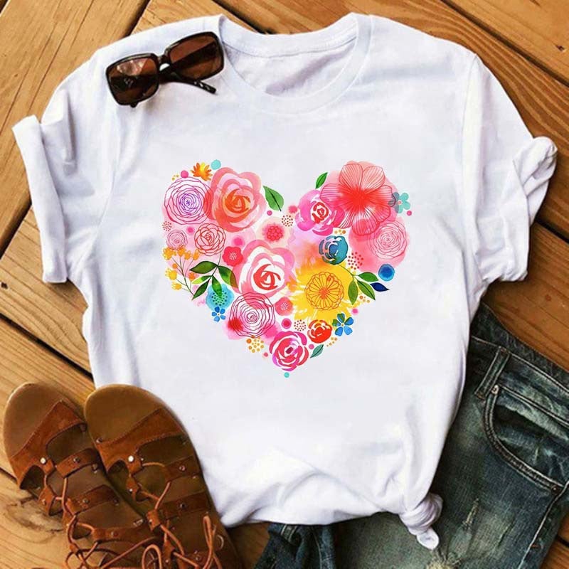 T-Shirt Independent Station Women's Short-Sleeved Wish Spot Temu Fashion - Image 1