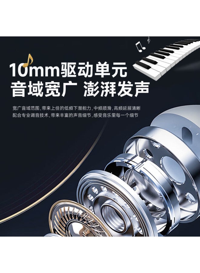 aigo Semi-in-ear Wired Earphones, Mobile Phone Earphones, Player Music Earphones - Image 4