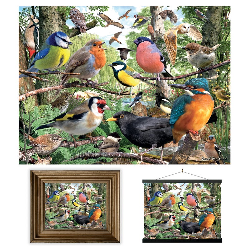 3D LiveLife Lenticular Wall Art Prints Natures home from Deluxebase Unframed 3D Bird Poster Perfect wall decor Original artwork licensed from renowned artist David Penfound