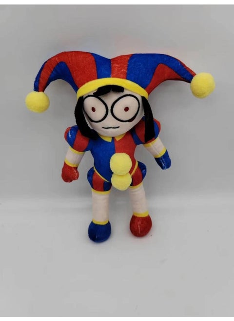 Arrival Amazing Digital Circus Plush Toy Clown Figure Super Soft Material Customizable Design PP Cotton Filled Ideal For All Ages-Specifications:25cm Standing Clown 75g-Color:Pu Bao