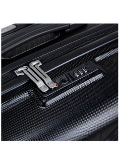 Hard Case Travel Bag Cabin Luggage Trolley TPO Lightweight Suitcase 4 Quiet Double Spinner Wheels with TSA Lock KK30 Black - pzsku/Z3CD91DA3C11DBCB1CF02Z/45/_/1692680826/1b6968a0-0d11-47a1-86df-0e16a3cfb197