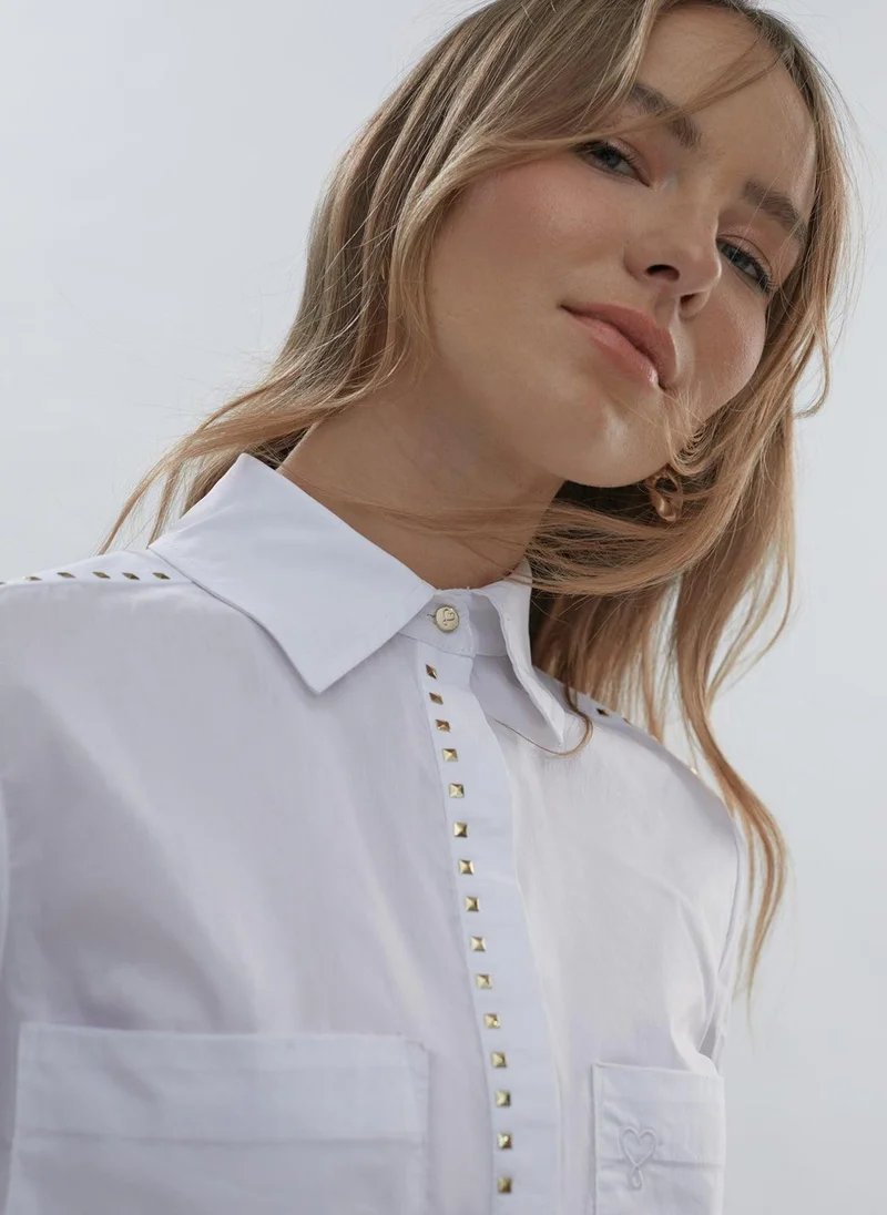 Lola Casademunt Studded shirt