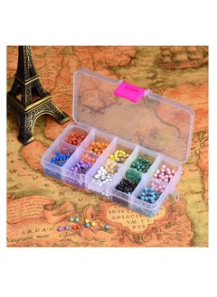 Excefore 500 Pieces 4mm Multi Color Map Push Pins Map Tacks with Plastic Round Heads and Steel Needle in reconfigurable Container for Bulletin Board Fabric Marking  - Image 4