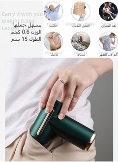 Goldfish (LCD Model)Mini Massage Gun Percussion Deep Tissues Muscle Massager Gun With 6 Speeds Massage Device Super Quiet Portable Electric Handheld Body Massager For Back Neck Pain Relief  - Image 3